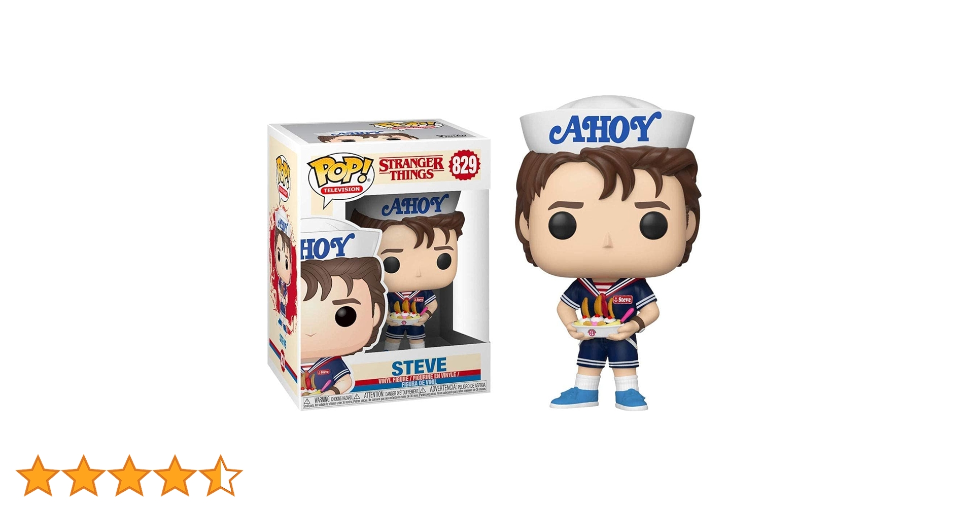 【最終価格】 funko pop ストレンジャーシングス　スティーブ　フィギュア Amazon.co.jp: ストレンジャー・シングス - スティーブ